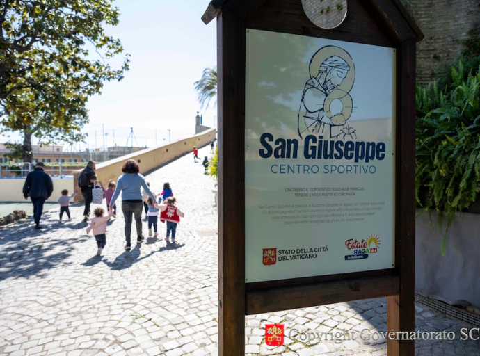 First outing for the children of the “San Francesco e Santa Chiara” Nursery School of the Vatican City State
