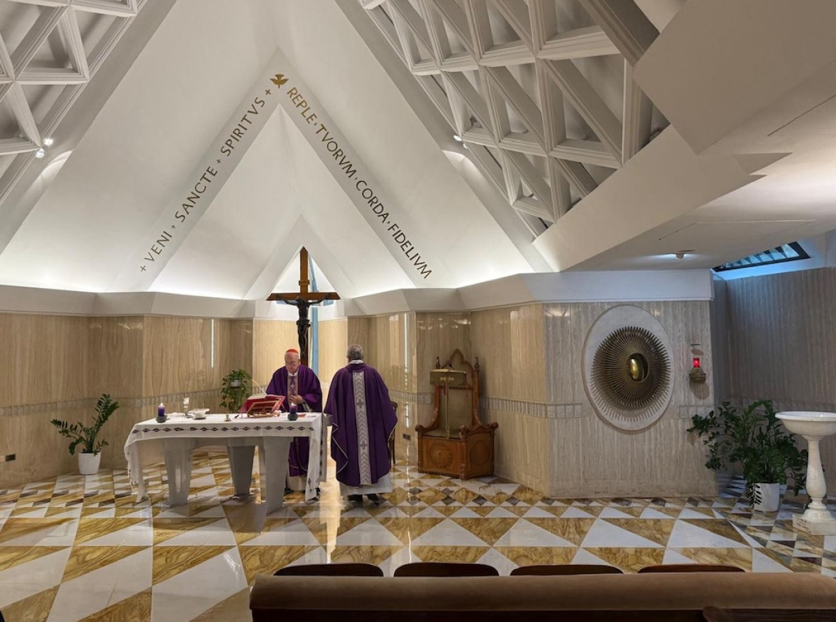 Le Cardinal Vérgez Alzaga a célébré la Messe pour le personnel de la Direction de la Santé et de l’Hygiène