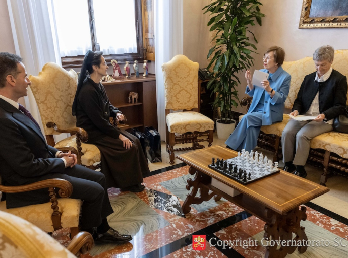 Visita de la esposa del Presidente de la República Federal de Austria
