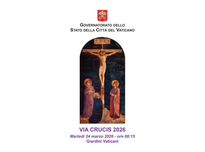 Martes 24 de Marzo: Vía Crucis en los Jardines Vaticanos