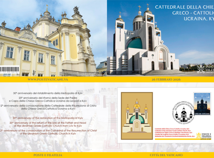 Nuevas emisiones filatélicas del Servicio de Correos y Filatelia de la Gobernación del Estado de la Ciudad del Vaticano