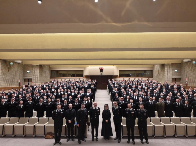 Lecture at the Carabinieri Officers' School in Rome