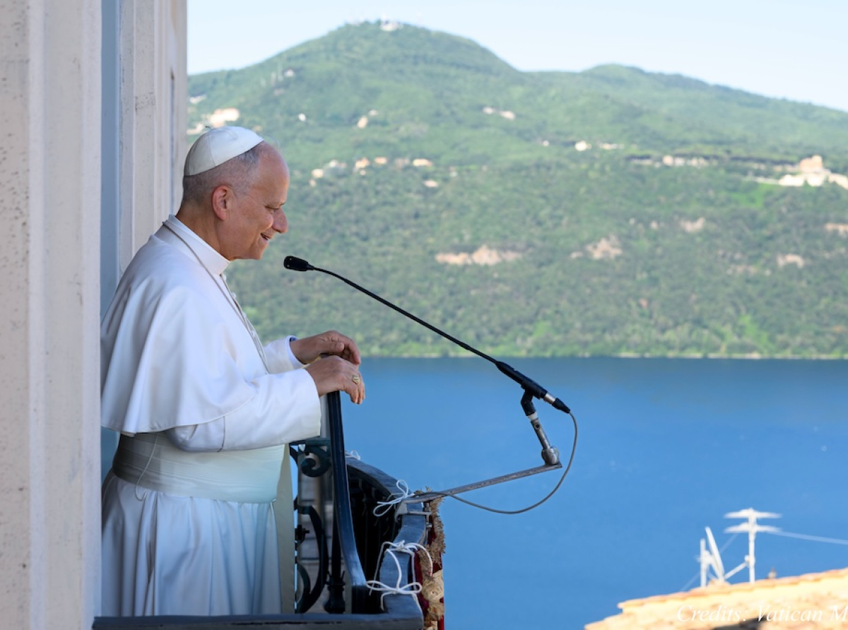 Del 6 Al 27 De Julio, El Papa León XIV En El Palacio Apostólico De Castel Gandolfo