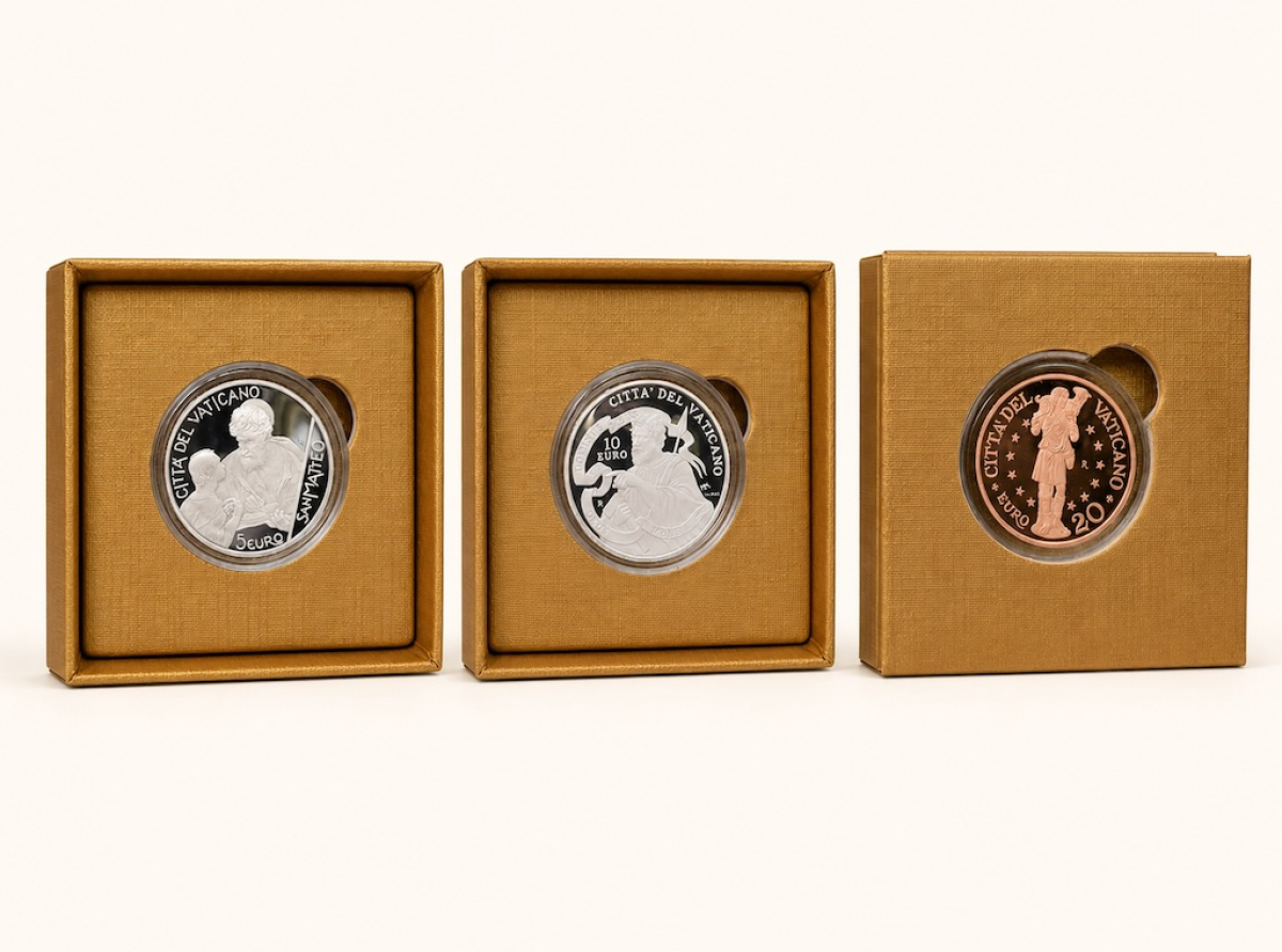 Tre emissioni numismatiche