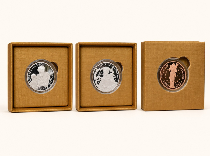 Tres emisiones numismáticas