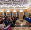 Nel Palazzo Apostolico di Castel Gandolfo inaugurata la mostra “Le Litanie della Vergine di Mario Deluigi - Dialogo tra sacro e astrazione”