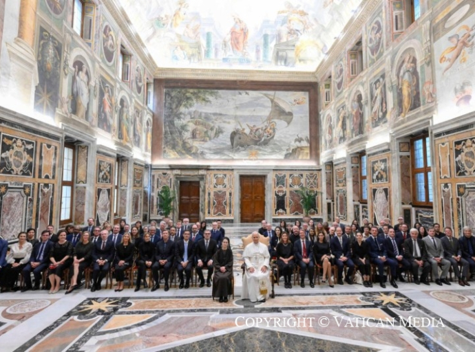 Pope Leo XIV Receives Representatives of the Bizot Group